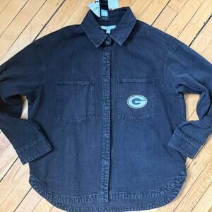 Brand new with tags WEAR by Erin Andrews Green Bay Packers denim jacket